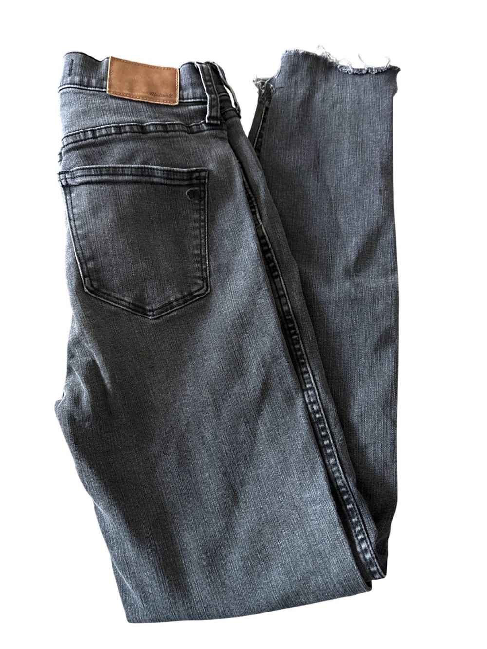 Madewell Gray Denim Jeans - Classic Straight Fit